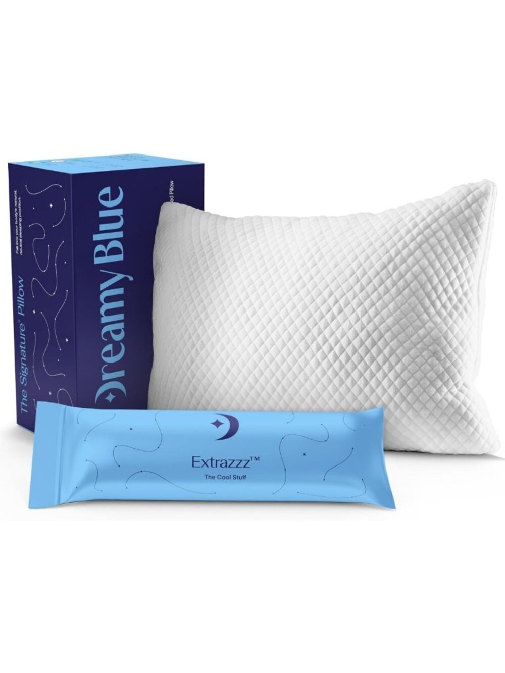 Adjustable Shredded Memory Foam Pillow - King Size, Dreamy Comfort & Support